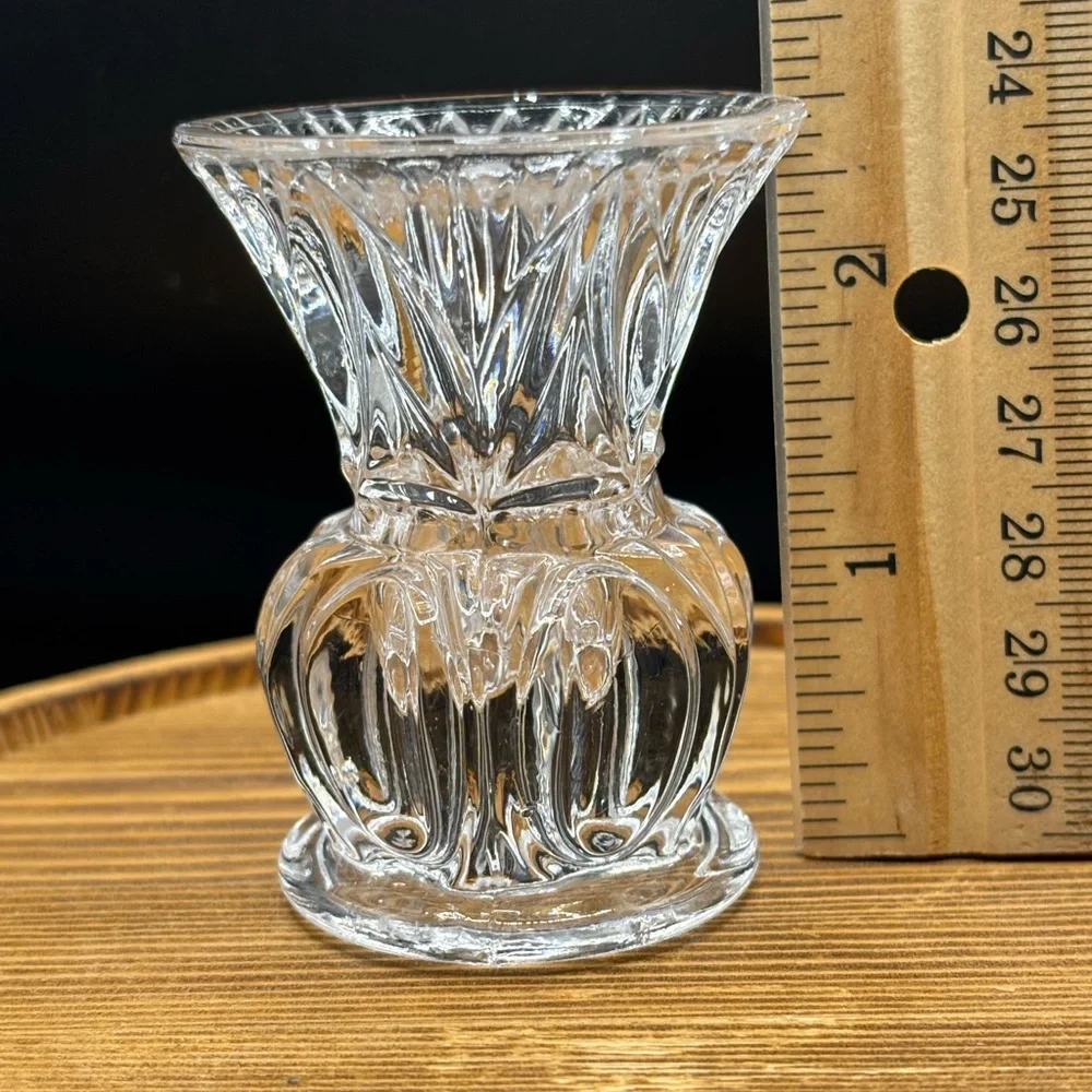 Elegant Crystal Glass tooth pick holder